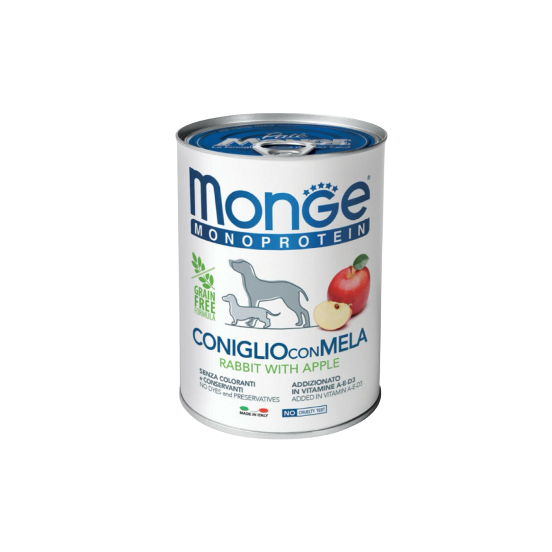 Monge 24 lattine da 400gr vari gusti - monoproteico