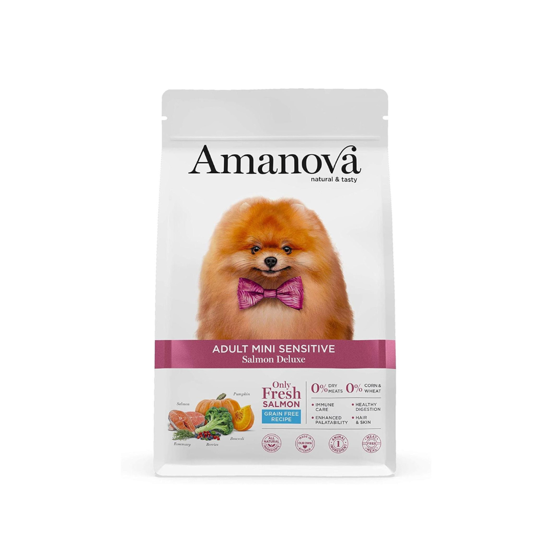 Amanova salmon deluxe Mini Sensitive 7kg