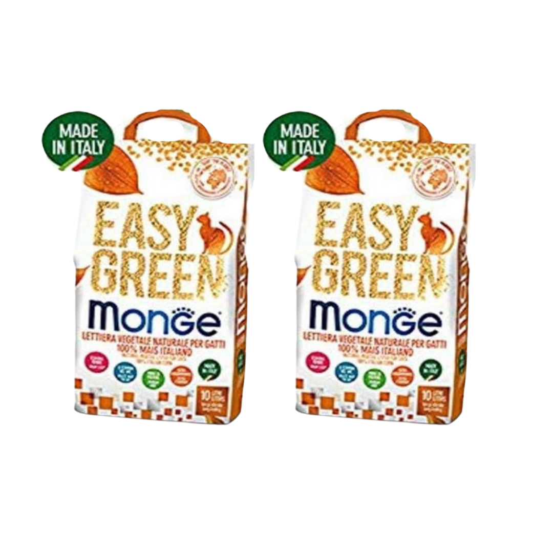Lettiera VEGETALE MONGE Easy Green 100% Mais