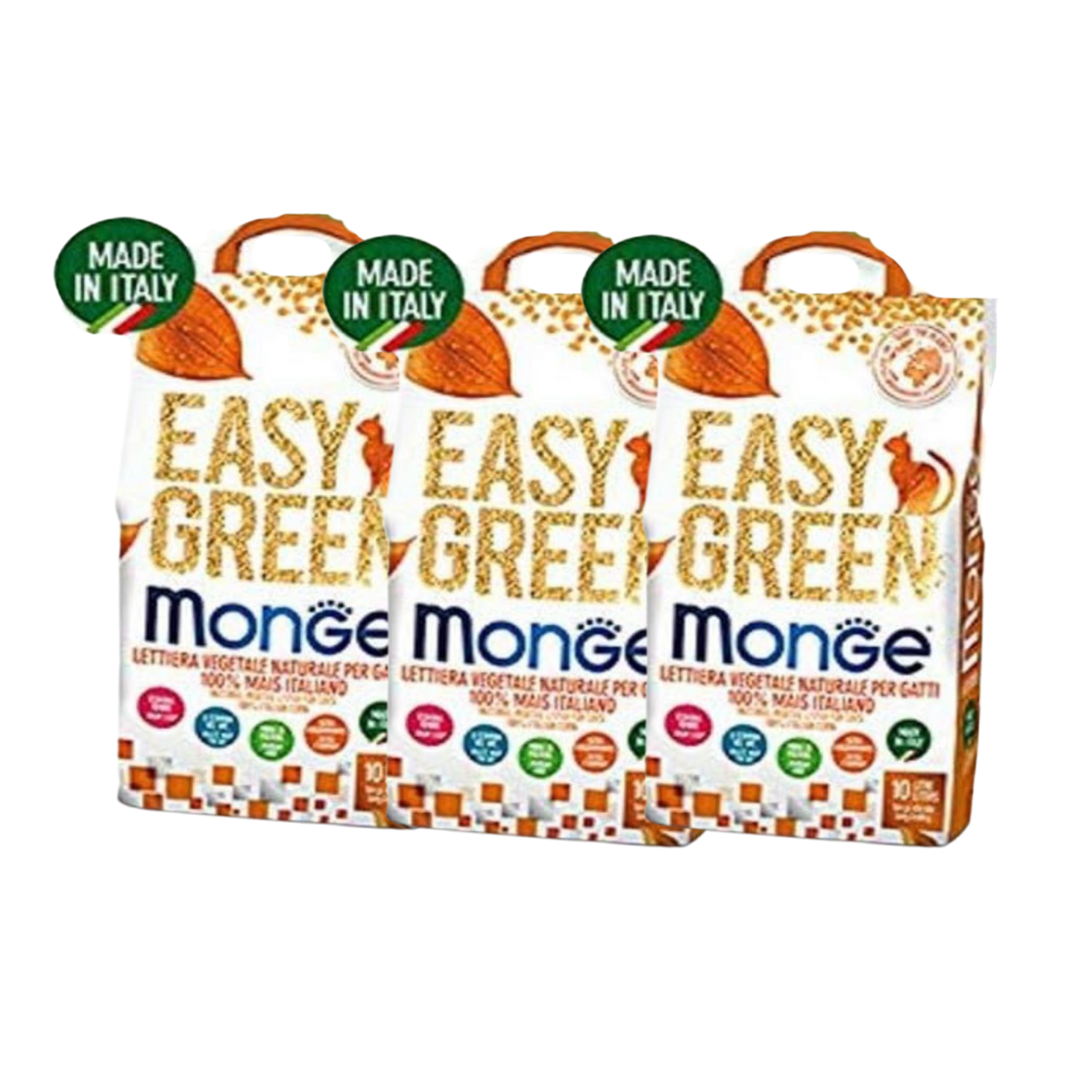Lettiera VEGETALE MONGE Easy Green 100% Mais