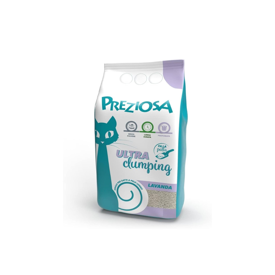 Lettiera preziosa 10 Lt super agglomerante varie profumazioni