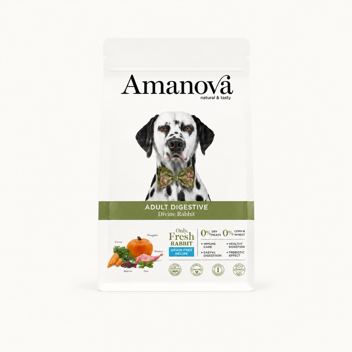 Amanova Adult Digestive Divine Rabbit Coniglio 10kg