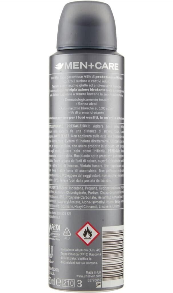 10 DOVE MEN+CARE INVISIBLE DRY deodorante corpo spray 250ml MAXI FORMATO uomo