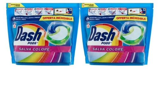 88 Caps Dash All In 1 Pods Salva Colore per bucato-detersivo lavatrice monodosi