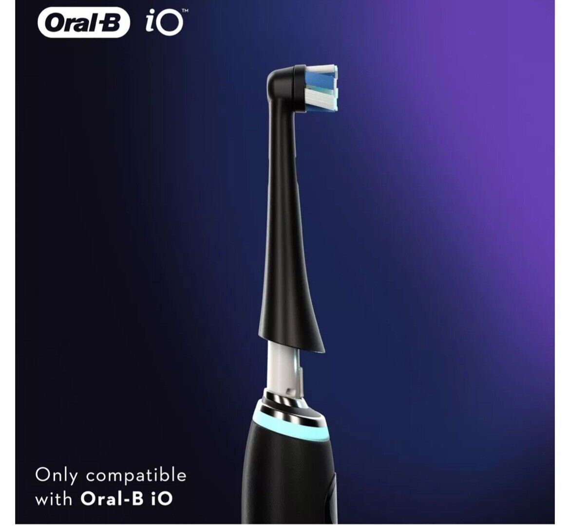 4 Testine Rotanti di Ricambio per Spazzolino Elettrico Oral B iO Ultimate Clean