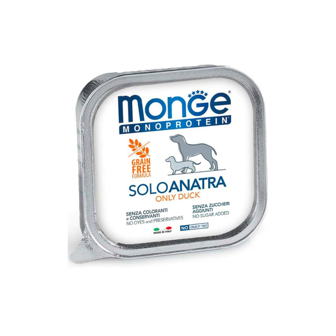 Monge 24 vaschette da 150gr monoproteico umido per cani