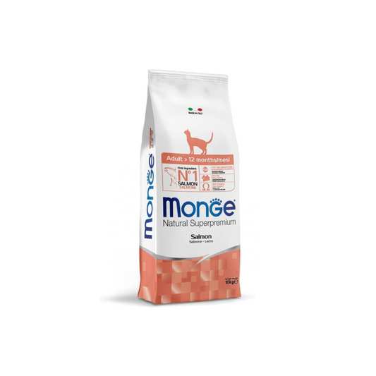 Monge natural superpremium gatto 10kg Adult Salmone