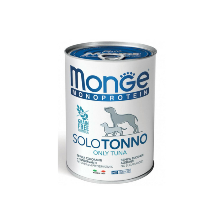 Monge 24 lattine da 400gr vari gusti - monoproteico