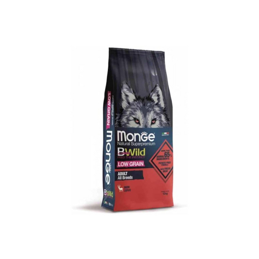 Monge bwild Low Grain Cervo 12kg