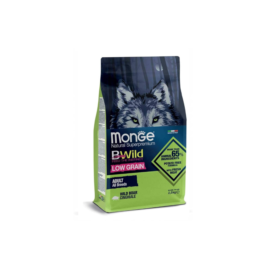 Monge Bwild Low Grain Cinghiale 12kg