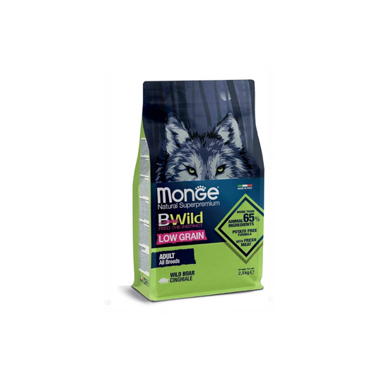 Monge Bwild Low Grain Cinghiale 12kg