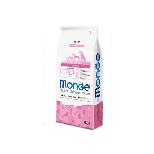 Monge All breads 12 kg Maiale riso e patate