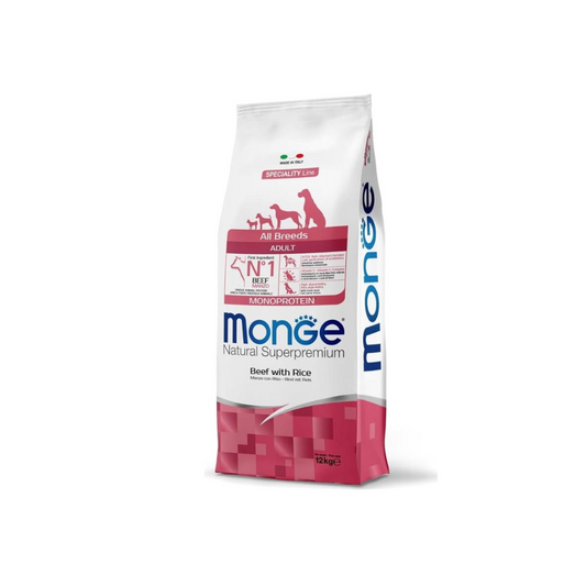 Monge All breads 12 kg Manzo e riso