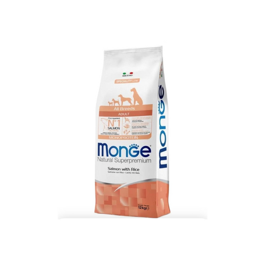 Monge All breads 12 kg Salmone e riso