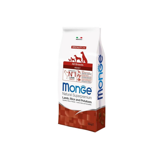 Monge All breads 12 kg Agnello riso e patate