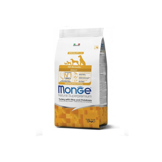 Monge All breads 12 kg Tacchino riso e patate