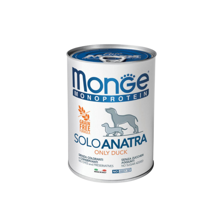 Monge 24 lattine da 400gr vari gusti - monoproteico