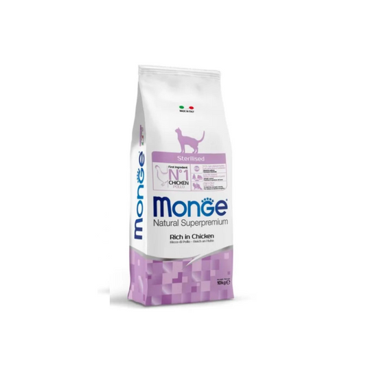 Monge natural superpremium gatto sterilised 10kg
