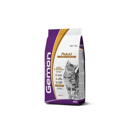 Gemon gatto 7kg Adult pollo e tacchino