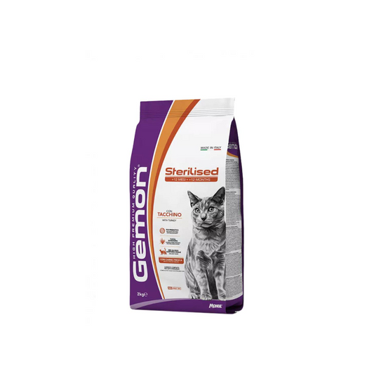 Gemon gatto sterilised 7kg Tacchino